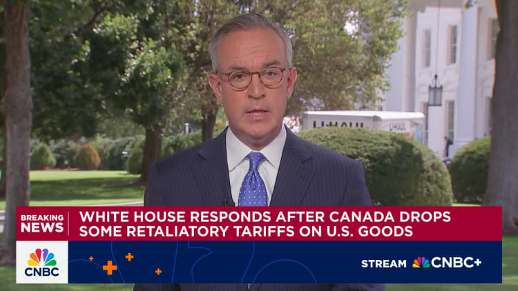 Canada drops many of its retaliatory tariffs on the U.S. Canada drops many of its retaliatory tariffs on the U.S.