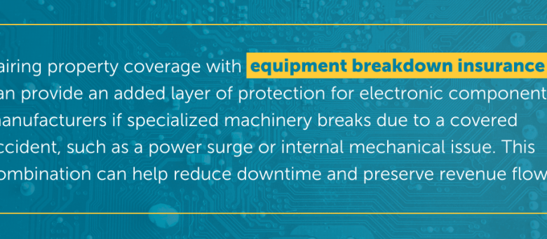 Insurance for Electronic Components Manufacturing Companies