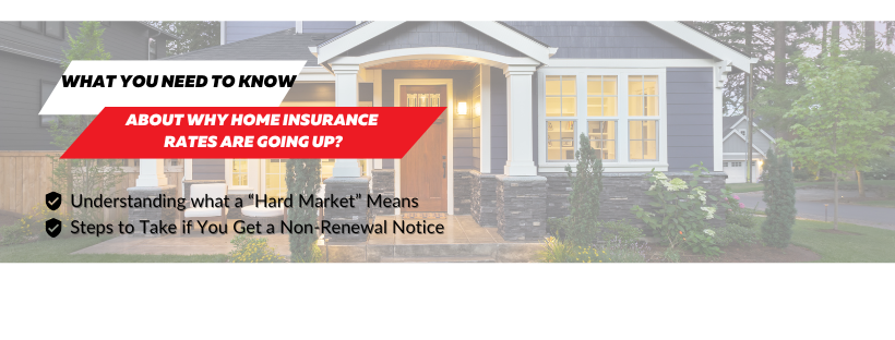 Home Insurance Hard Market Banner